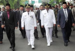 Pelantikan Walikota dan Wakil Walikota Cirebon Masa Jabatan 2013-2018