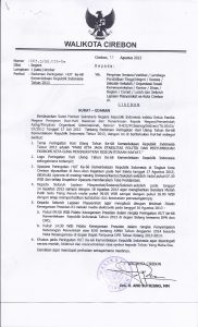 Pedoman Peringatan HUT Ke-68 Kemerdekaan Republik Indonesia Tahun 2013